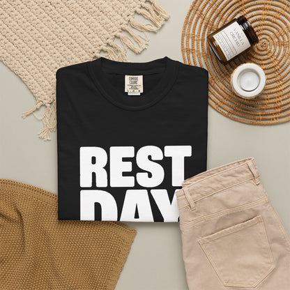 REST DAY IS A MUSCLE GROUP Tee